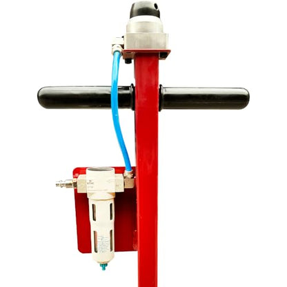 50 Ton Heavy Duty Horizontal Pneumatic Hydraulic Lift Fit, Truck Lift Jack with A Lifting Range of 7.6"-14.5 Inches, for Garages and Repair Shops (KT-J50T)
