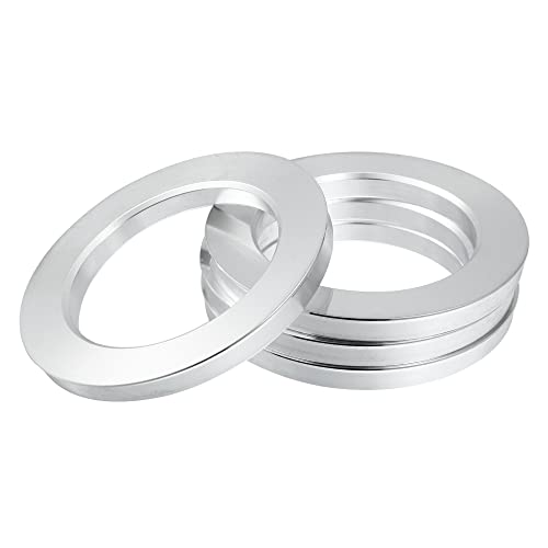 X AUTOHAUX 4pcs Aluminium Alloy Hub Centric Rings Wheel Bore Center Spacer - size: 112-78.1