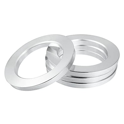 X AUTOHAUX 4pcs Aluminium Alloy Hub Centric Rings Wheel Bore Center Spacer - size: 112-78.1