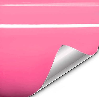 VViViD Gloss Vinyl Detailing Wrap Tape 2" x 20ft DIY Roll (Gloss Pink) - color: Gloss Pink