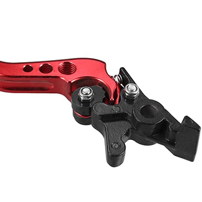 Motoforti Adjustable Brake Clutch Levers for Honda CBR250R 2012-2013 Red Aluminum Alloy 1 Pair - color: Red