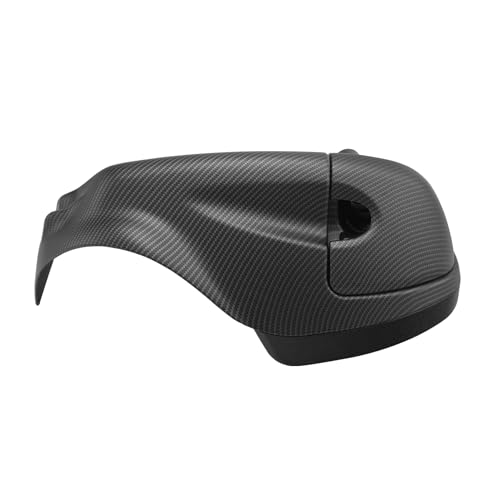 TCT-MOTORPARTS Lower Vented Fairing Glove Box Fit For Harley Street Glide Road King Electra Glide Ultra Classic FLHTC1983-2013 - color: Matte Carbon Fiber