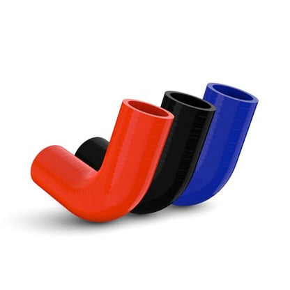Endure 90 Degree Silicone Elbow Intake Hose 4-Ply, 1.5"(38mm) - Blue - color: Blue, size: ID - 1.5Inch(38mm)