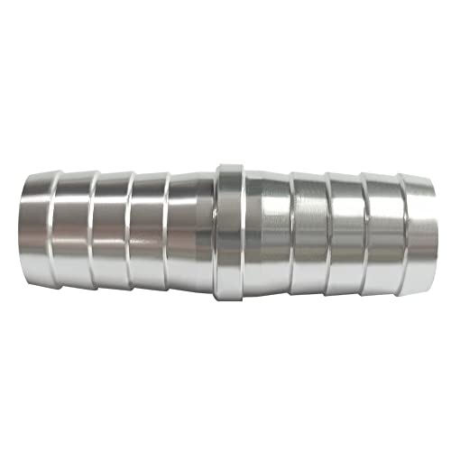 1 Pcs Radiator Hose Barb Adapter 5/8"(16mm) to 5/8"little(15.5mm) Coupler Splice Mend Coolant Intercooler Exchanger Heater Repair Hose Connector Water Fluid Air Aluminum - size: 5/8 Inch (16mm) to 5/8 Inch Little (15.5mm)