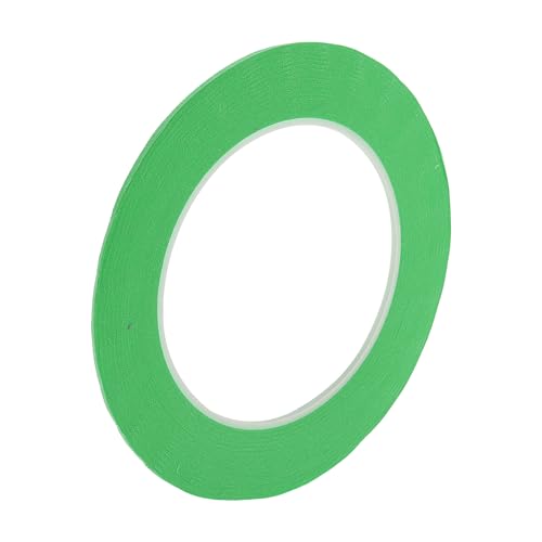 Painters Tape Easy Removal Fine Width 1.5mm Tape 0.06 Inches x 52.5 Yards Green - color: Green, size: 0.06 Inches x 52.5 Yards