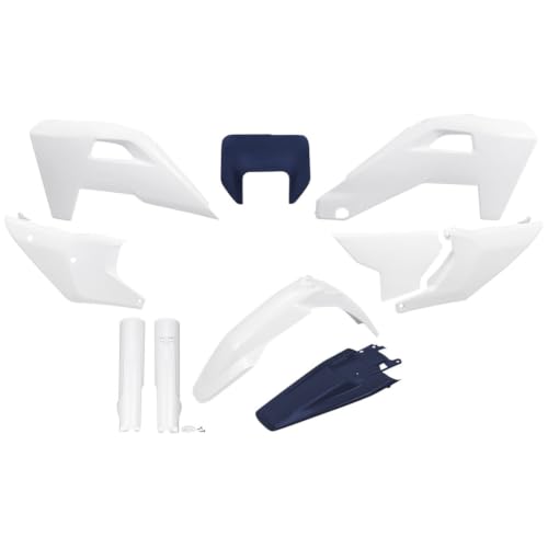 UFO PLAST Full Plastic Kit Compatible with Husqvarna FE 350 S/501 S/450/TE 150/250/300 2026/FE 350 S/450/501 S/TE 300 Heritage Edition 2025 (Original 26 HUKIT631F@999C) - color: Original 26 HUKIT631F@999C