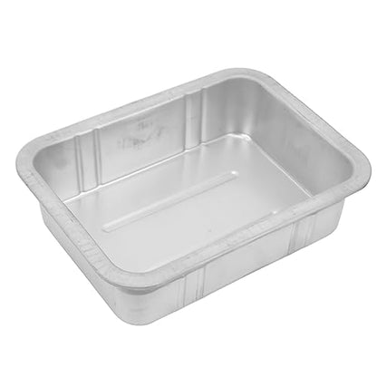 Oil Drain Pan, Heavy-Duty Leakproof Metal Oil Change Container with Wide Opening 3-4L Capacity Universal Fit for Cars Motorcycles Boats Garage Maintenance - size: 5l, style: 5l
