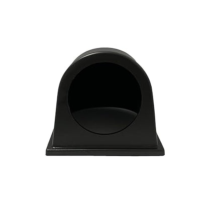 Black Universal 2" 52mm Single 1 Hole Dash Gauge Console Dashboard Pod Holder - size: 1 hole