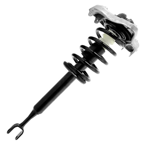 Detroit Axle - Front Struts with Coil Springs for 2002-2008 Audi A4 Quattro - size: 11070x2/Pair