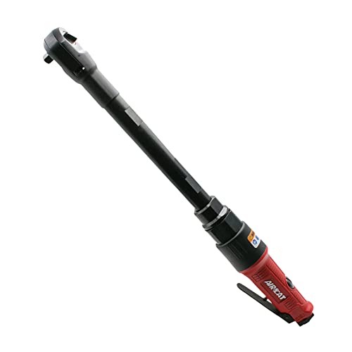 AIRCAT Pneumatic Tools 808-15-25: 15.3 Inch Long Reach Ratchet 200 RPM, 30 ft-lbs Maximum Torque - 1/4-Inch - size: 1/4-Inch (Pack of 1)