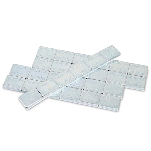 Eisen Stick on Adhesive Wheel Weights, 1/2oz, 144pcs, Grey, Zinc