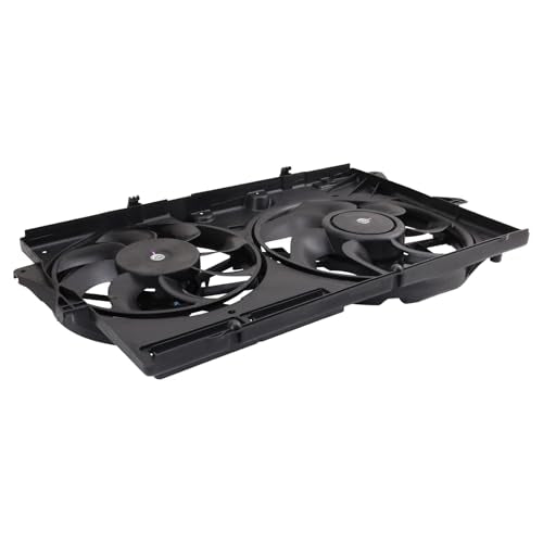 TRQ Radiator Dual Cooling Fan Assembly - style: RFA73761