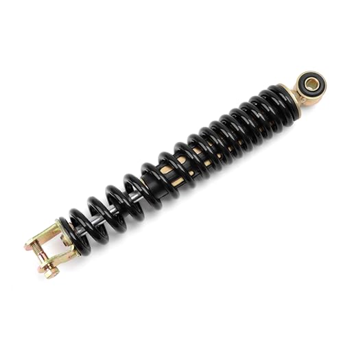 Minho Motorcycle Single Rear Shock Assembies 290MM/11.42" in Heavy Iron Material Compatible with Chinese GY6 50cc Scooter Mopeds Taotao ATM50 - size: 290mm