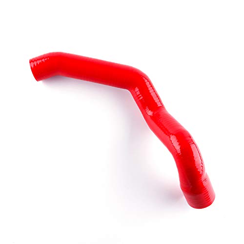 Silicone Radiator Hose Kit For 1991-2001 92 93 94 95 96 97 98 99 00 Jeep Cherokee XJ 6CYL 4.0L (red) - color: Red