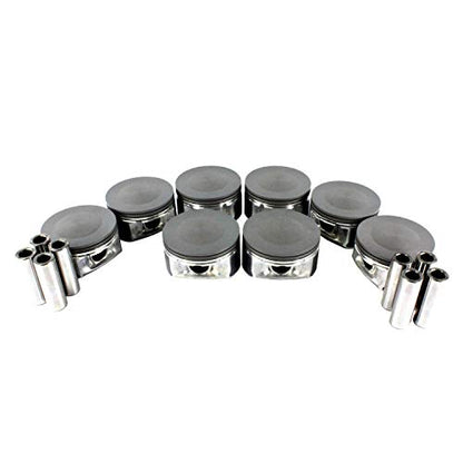 DNJ P1163 Piston Set Standard for 2009-2022 Chrysler, Dodge, Jeep, Ram 1500, 1500 Classic, 2500 5.7L V8 16V OHV 345cid - size: 1. Standard (STD)