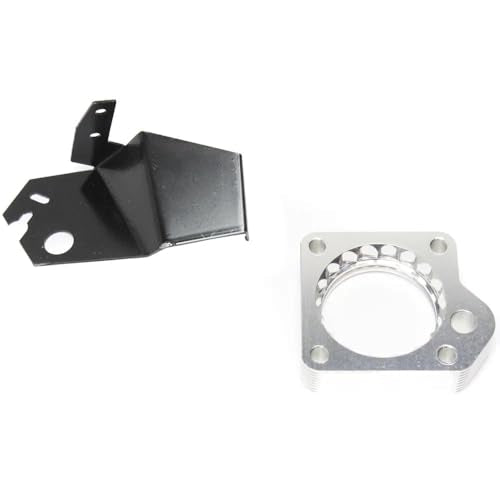 Rareelectrical Aluminum Throttle Body Spacer Compatible With 1990-2000 Ford