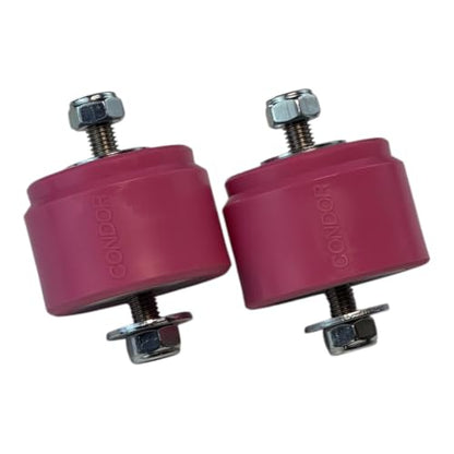 E30 M20 VIP Engine Mount Set | Compatible with BMW E30 | 70A Polyurethane OEM+ Street | Condor Speed Shop | Made in USA | 1984-1991 323 325e 325es 325i 325is - size: M20 | Standard, style: VIP | Poly | Street