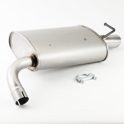 409 Stainless Steel Rear Right Passenger Side Exhaust Muffler E38H - size: For 11-15 EXPLORER Passenger Side