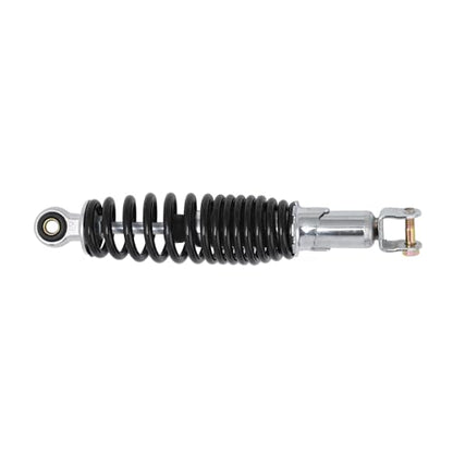 Minho Motorcycle Dual Rear Shock Absorbers with Adjustable Spring Preload in Heavy Iron Material Compatible with Chinese GY6 Scooter Mopeds Taotao Tank Jonway Roketa,270MM Length,10MM Mounting Hole - size: 270mm