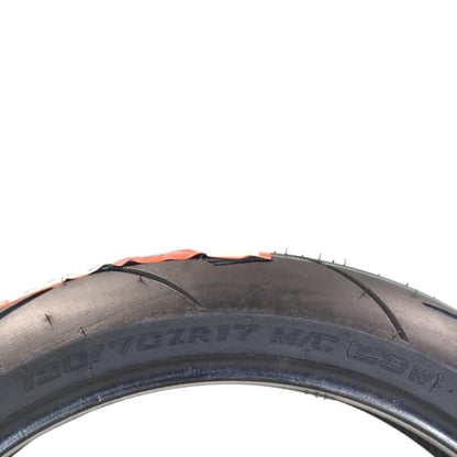 FULL BORE M1 Front Rear Motorcycle Tire Set 120/70ZR17 190/50ZR17 2 Pack - size: 120/70ZR17/;190/50ZR17
