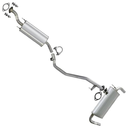 Exhaust Front and Rear Muffler System Kit for 2009-2014 Nissan Murano 3.5L