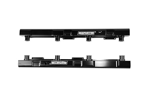 Hi-Flow 5.7L 6.1L 6.4L Billet Fuel Rails for Gen III Hemi Engines 8AN Aluminum