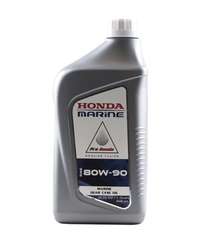 F Marine Outboard Motor Lower Unit 80W-90 Gear Case Oil, QuartF