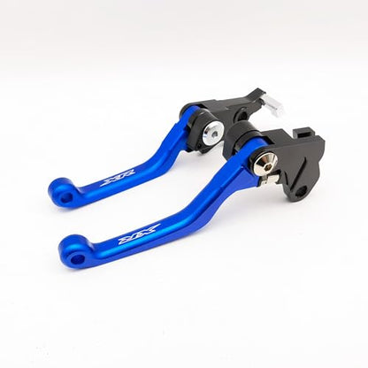 Dirt Bike Brake Clutch Levers Adjustable Replacement for Honda XR150L 2023-2024 Red Black (Blue) - color: Blue