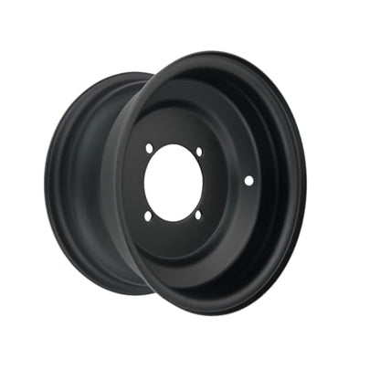 10" Front Steel Wheel 90mm Hole 4 Stud Front Wheel Rim Quad Dirt Bike ATV Buggy for 150cc, 200cc and 250cc GoKarts