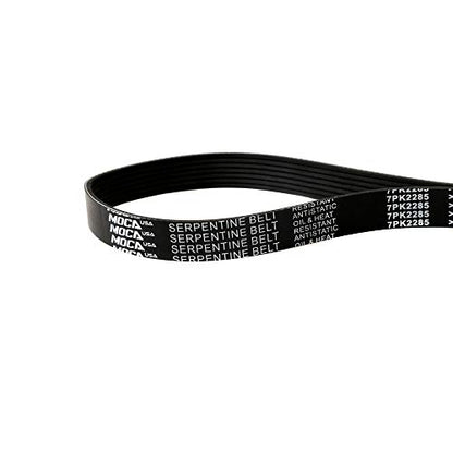 MOCA 7PK2285 EPDM Serpentine Belt Fit 05-15 for Toyota Tacoma 2.7L & 93-95 for Jeep Grand Cherokee 5.2L & 93 for Jeep Grand Wagoneer 5.2L - size: 7PK2285