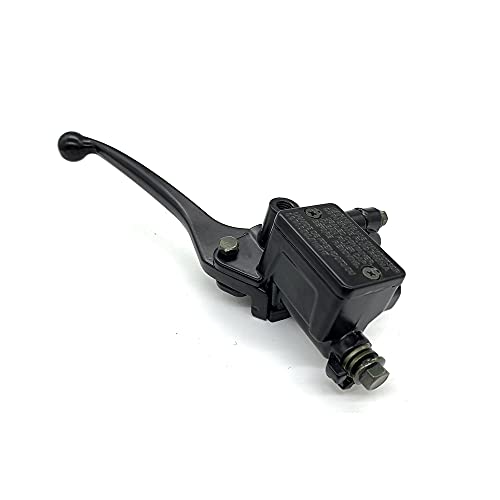 Motorcycle Brake Pump Universal 7/8'' 22mm Handlebar Right Hand Brake Master Cylinder Lever for Dirt Pit Bike ATV Quad Moped Scooter Buggy Go Kart