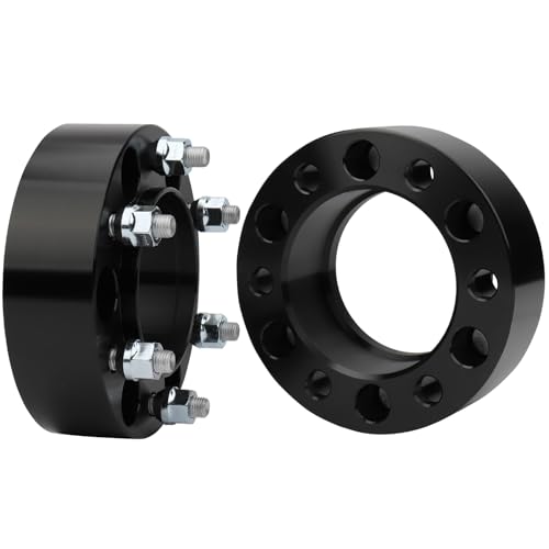 IRONTEK 6x5.5 Wheel Spacers 2inch, 106mm Fit for Toyota,for Lexus, M12x1.5 - color: 6x139.7mm-2PCS