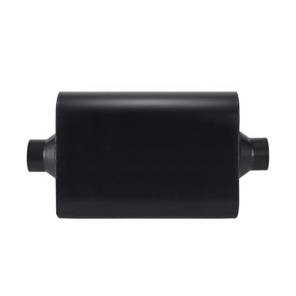 Mufflers 2 Chamber 2.5" Universal Muffler Performance Race Exhaust Muffler 2.5 IN Pipe,Aggressive Sound,Black(2.5" center in/out) - size: 2.5" center in | 2.5" center out | Overall 18", style: Center in | Center out