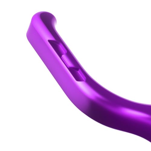 Motorcyle Adjustable Short Brake Clutch Lever Compatible with for Harley Touring Street Road Glide 2024-2025 (Purple) - color: Purple