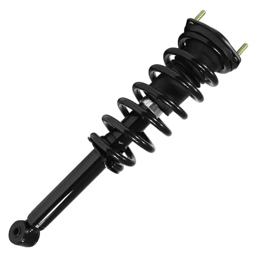 Detroit Axle - Front Struts with Coil Spring for 1990-2000 Lexus LS400 - size: 11330x2/Pair