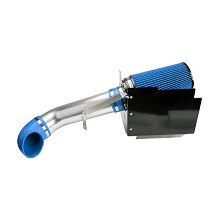 4" Cold Air Intake Kit for 1999-2004 Chevrolet Silverado 2500 - color: Blue, size: 2001-2006 Chevrolet Silverado 2500 HD