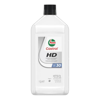Castrol HD-30 Motor Oil, 1 Quart, Pack of 6