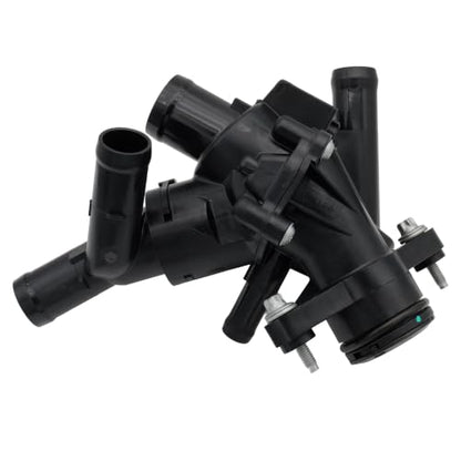 NOVAPARTS 2702002200 Thermostat Housing Water Outlet for Mercedes CLA250 GLA250 CLA45 AMG GLA45 AMG 2014-2020 2.0L 2702000415 2702000615 - size: 2702002200