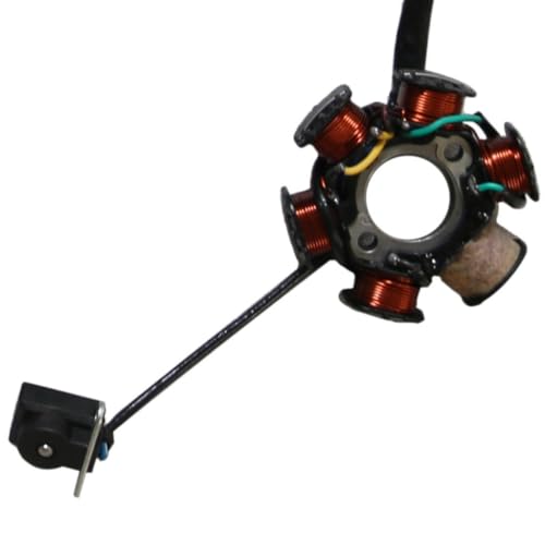 Complete GY6 Wiring Harness & Stator Kit | Full Electrical System for 125cc 150cc Scooters, ATVs & Go Karts | 6-Coil Magneto, CDI, Solenoid & Switches