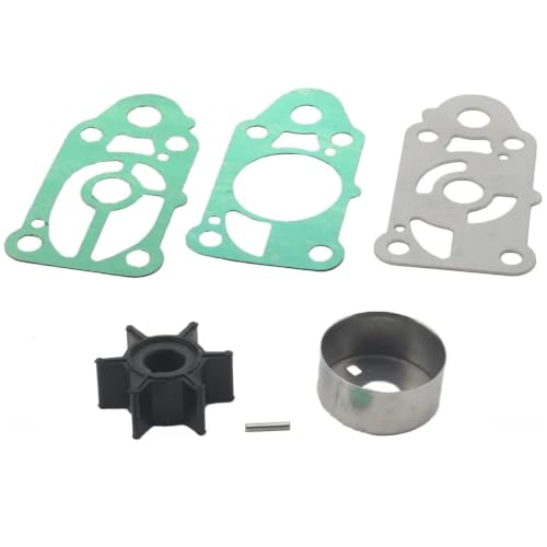 8M0080264 Water Pump Impeller Repair Kit for Mercury 2 2.5 3.3 3.5 HP - size: 2-3.5 HP