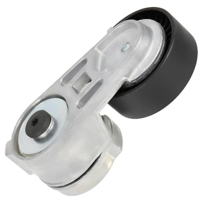 Belt Tensioner Assembly with Pulley Fit for Jeep Wrangler 4.0L 2000-2006, Grand Cherokee 4.0L 1999-2004, Replace# 04854089A, 04854089AB - size: 04854089A