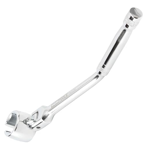 OEMTOOLS 7/8" (22MM) O2 Sensor Wrench for Ford 4.6 and 5.4 Engines - style: Oxygen Sensor Swivel Wrench