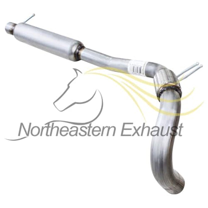 Exhaust Resonator Compatible with Chrysler Town & Country 2011-2016 3.6L | Dodge Grand Caravan 2011-2020 3.6L | Stainless Steel | Northeastern Exhaust | Includes Clamps | Direct-Fit Replacement