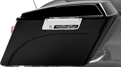Kustom Cycle Parts We The People American Flag Saddlebag Inserts! Sold in pairs. Fits Harley Davidson Touring Models. - style: 2013 and Older Touring