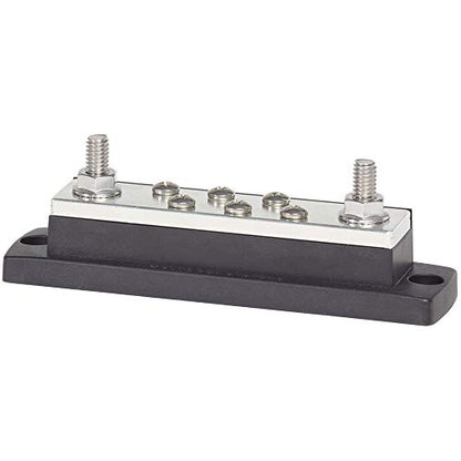 Blue Sea Systems 2128 250 Amp MaxiBus BusBar with 6 screws - style: 250A - 6 Screw, no Cover
