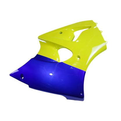 Yellow Blue Fairings Plastic for Kawasaki 2000 01 2002 ZX6R ZX600J Bodywork - color: Yellow Blue