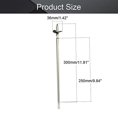 Fielect Drive Shaft w Propeller and Universal Joint for RC Boat, L300mm Shaft, L250mm Sleeve, D36mm Propeller, Fit for 3.17mm Motor Shaft - color: 3.17mm 30cm 25cm