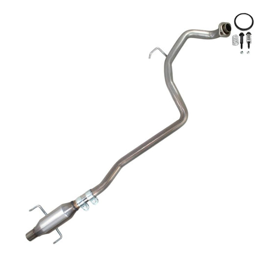 Exhaust Resonator Compatible for 2007-2011 Toyota Yaris 1.5L Sedan | Stainless Steel | Northeastern Exhaust | Free Gasket, Sleeve & Bolt Kit Included - color: Resonator Assembly, size: Sedan