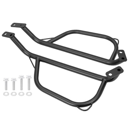 Black Highway Side Crashbars Rear Protectors