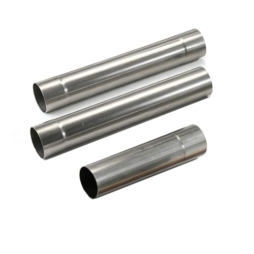 1 Set Stainless Steel Exhaust Pipes for 2019-2025 Dodge Ram 2500 3500 6.7L 5" Cummins Diesel - size: for 2019-2025 Ram 2500 3500
